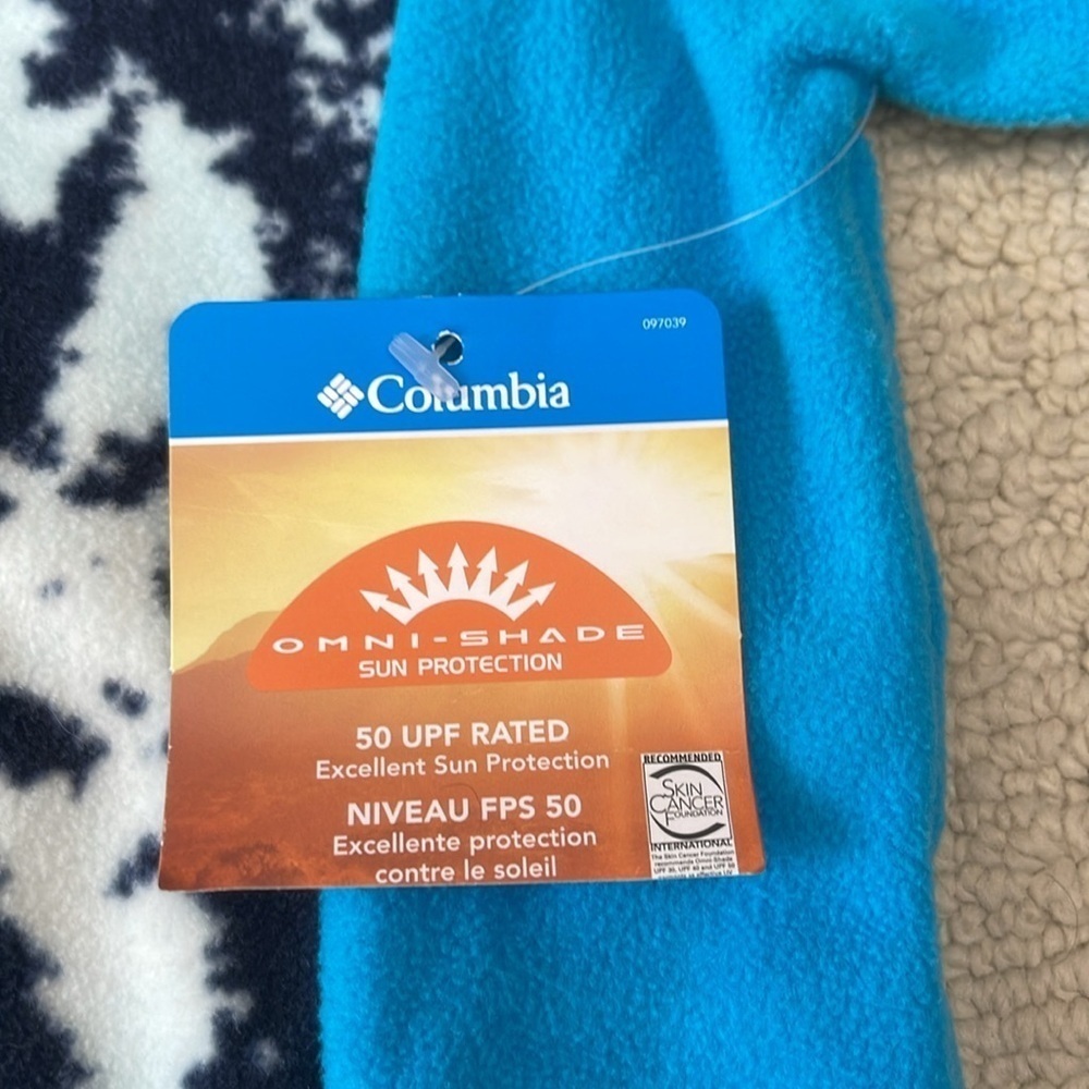 Columbia NWT Women’s Ali Peak 1/4 Zip Fleece Top Size XS Blue - Picture 7 of 13